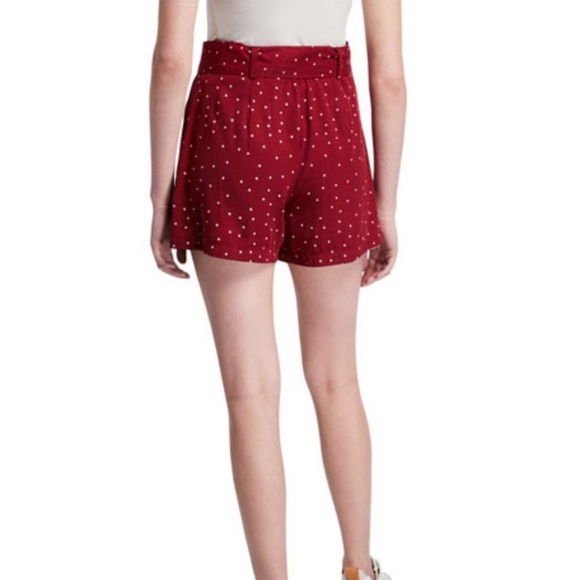 Moon River Polka Dot Belted Short - Picture 2 of 11